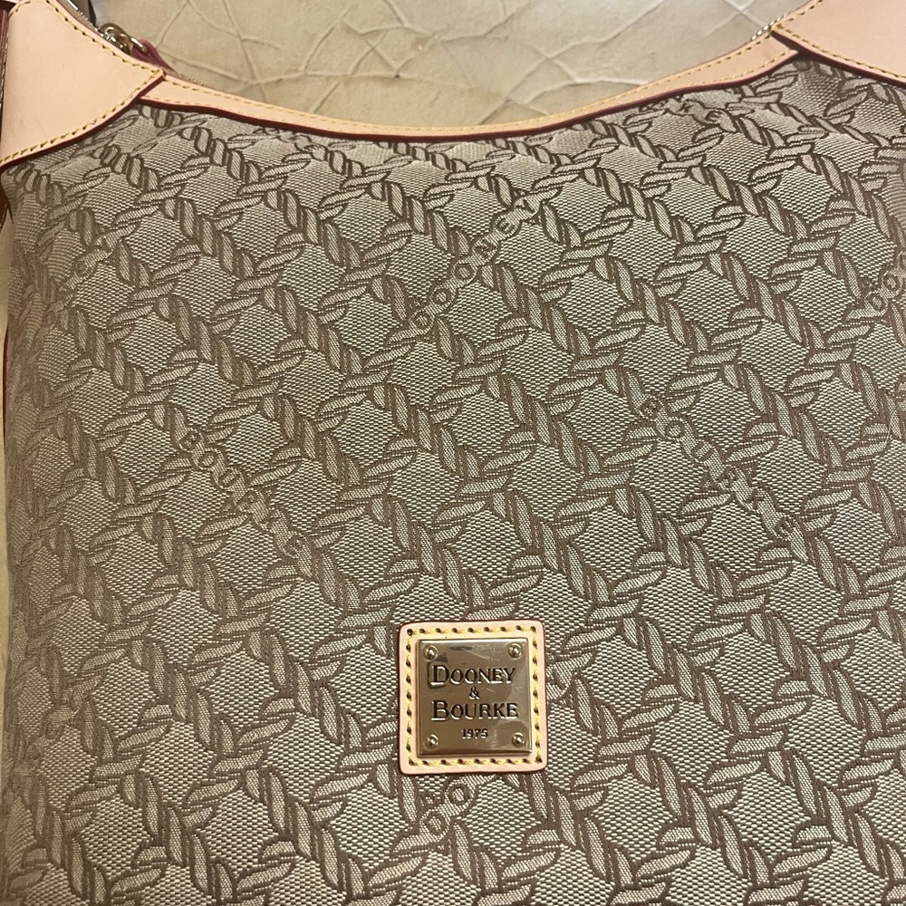 Dooney & Bourke Jacquard Maritime Hobo Sac  Nwt - Picture 6 of 12